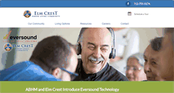 Desktop Screenshot of elmcrest.net