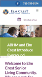 Mobile Screenshot of elmcrest.net